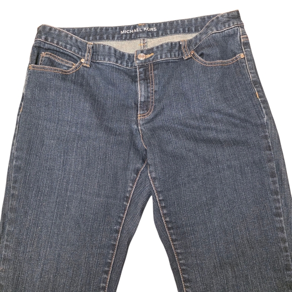 Michael Kors Flare Jeans Loose Size 10 TALL - Picture 2 of 11